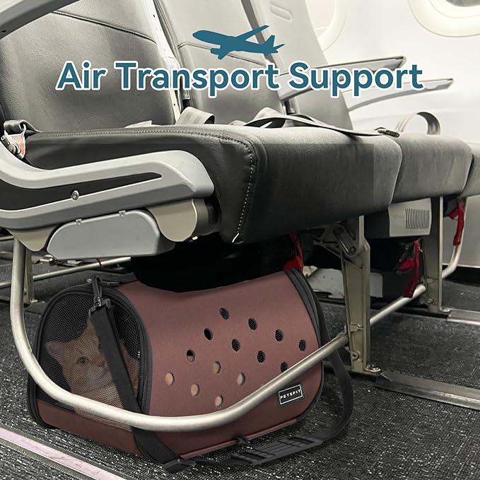 Petsfit-rabbit-carrier-with a comfortable interior-for-airline