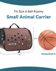 Petsfit-rabbit-carrier-with a comfortable interior-for-travel-detail-02