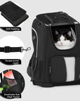 Petsfit Pet Carrier Dog Backpack with Upgraded Weight Reduction Design-Pet Supplies