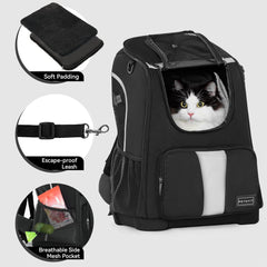 Petsfit Pet Carrier Dog Backpack with Upgraded Weight Reduction Design-Pet Supplies