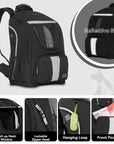 Petsfit Pet Carrier Dog Backpack with Upgraded Weight Reduction Design-Pet Supplies