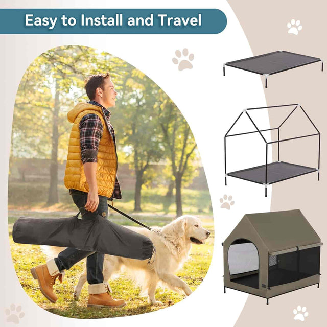 Portable-Large-Dog-House-with-Removable-Cover