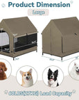 Portable-Large-Dog-House-with-Removable-Cover