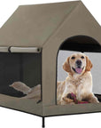 Portable-Large-Dog-House-with-Removable-Cover-brown