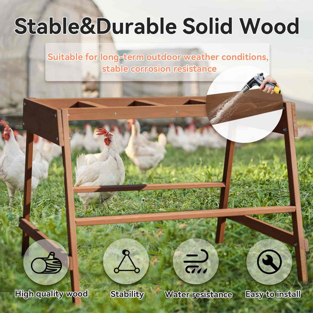 PETSFIT Chicken Coop Accessory with Multiple Chicken Perches -   PETSFIT STORE