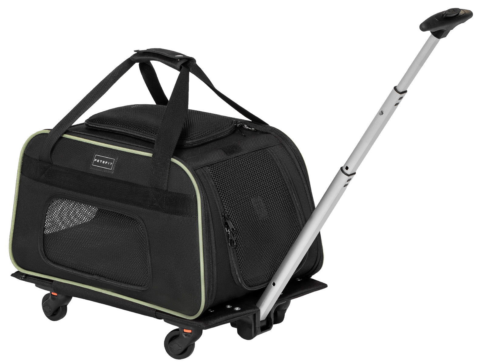 PETSFIT Pet Travel Carrier With Wheels