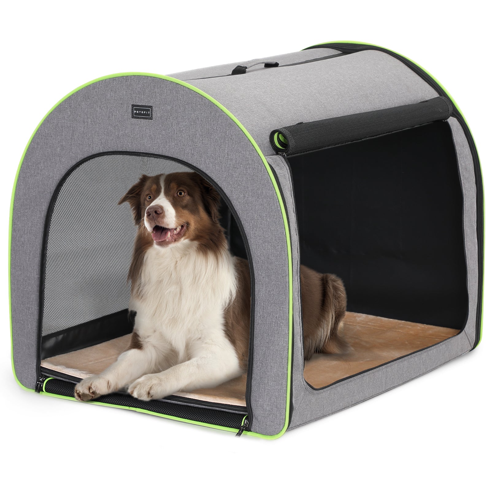 Petsfit Portable Soft Collapsible Dog Crate Travel Soft Kennel