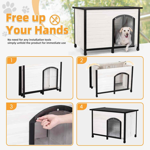 PETSFIT Extra Large Dog House Outdoor