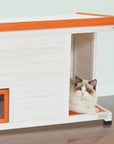 PETSFIT Heated Cat House Outdoor