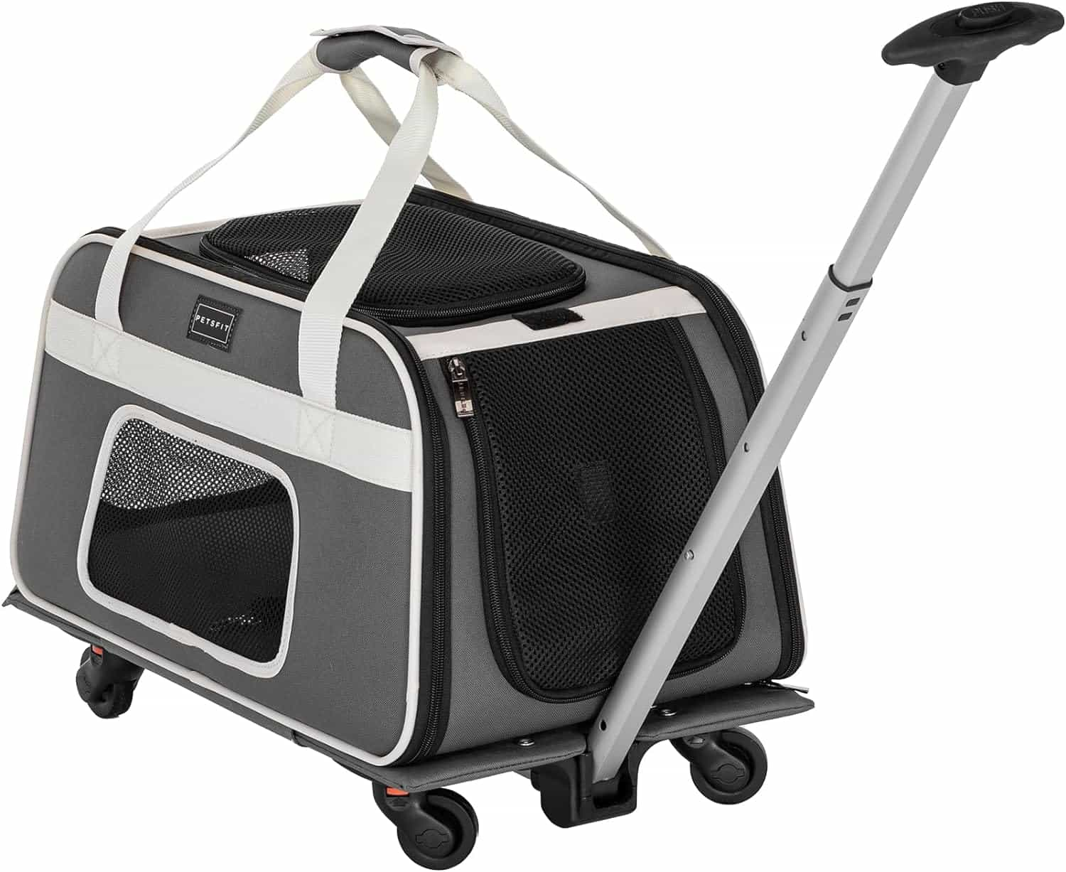 PETSFIT Pet Travel Carrier With Wheels - PETSFIT STORE