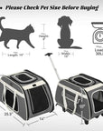 PETSFIT Pet Travel Carrier With Wheels - PETSFIT STORE