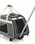 PETSFIT Pet Travel Carrier With Wheels - PETSFIT STORE