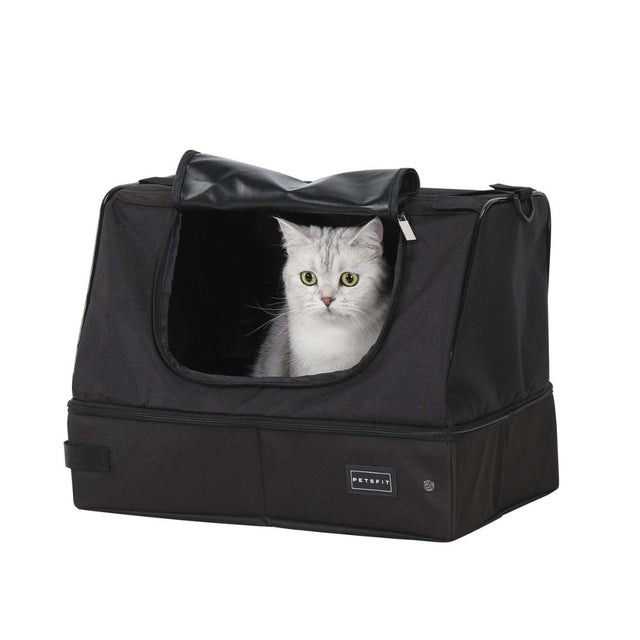 PETSFIT Upgrade tragbare Reise-Katzentoilette 