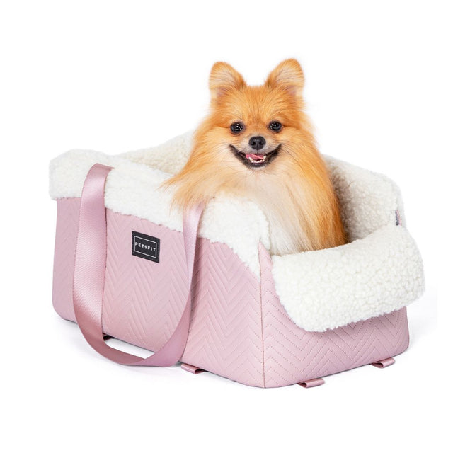  petsfit-console-dog-car-seat-pink