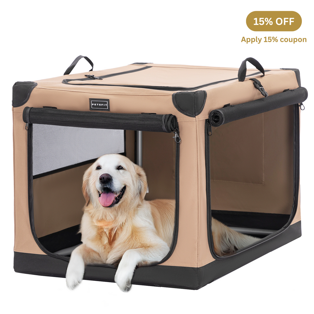 Collapsible Dog Crate – PETSFIT