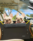 petsfit-dog-booster-car-seat-dog-car-seat-for-medium-dogs-with-2-clip-on-safety-leashes-10