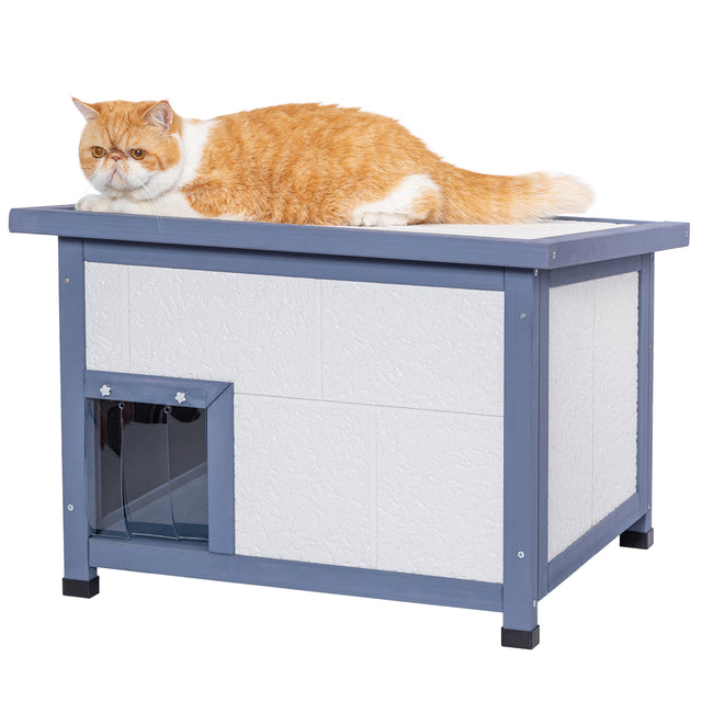 PETSFIT Large Catio Outdoor Cat Enclosure Weatherproof & Waterproof Outside Cat House