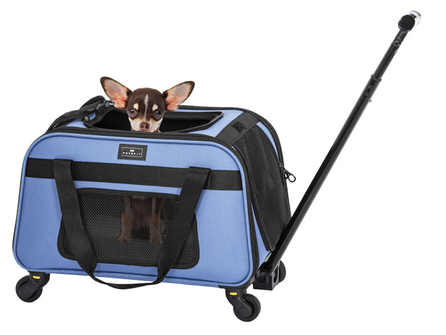 PETSFIT Airline Pet Carrier With Wheels