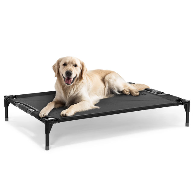 PETSFIT Elevated Dog Bed for Large Dogs