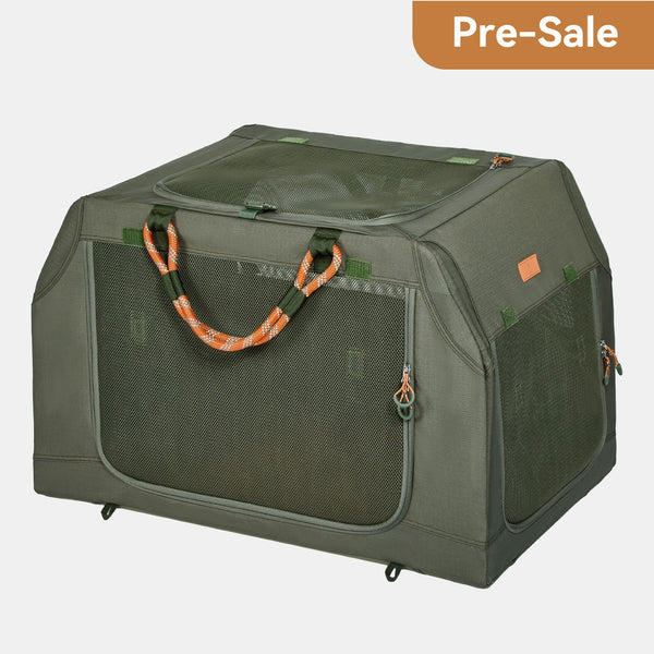 PETSFIT WILDPATH Angled Soft Travel Dog Crate | One-Piece