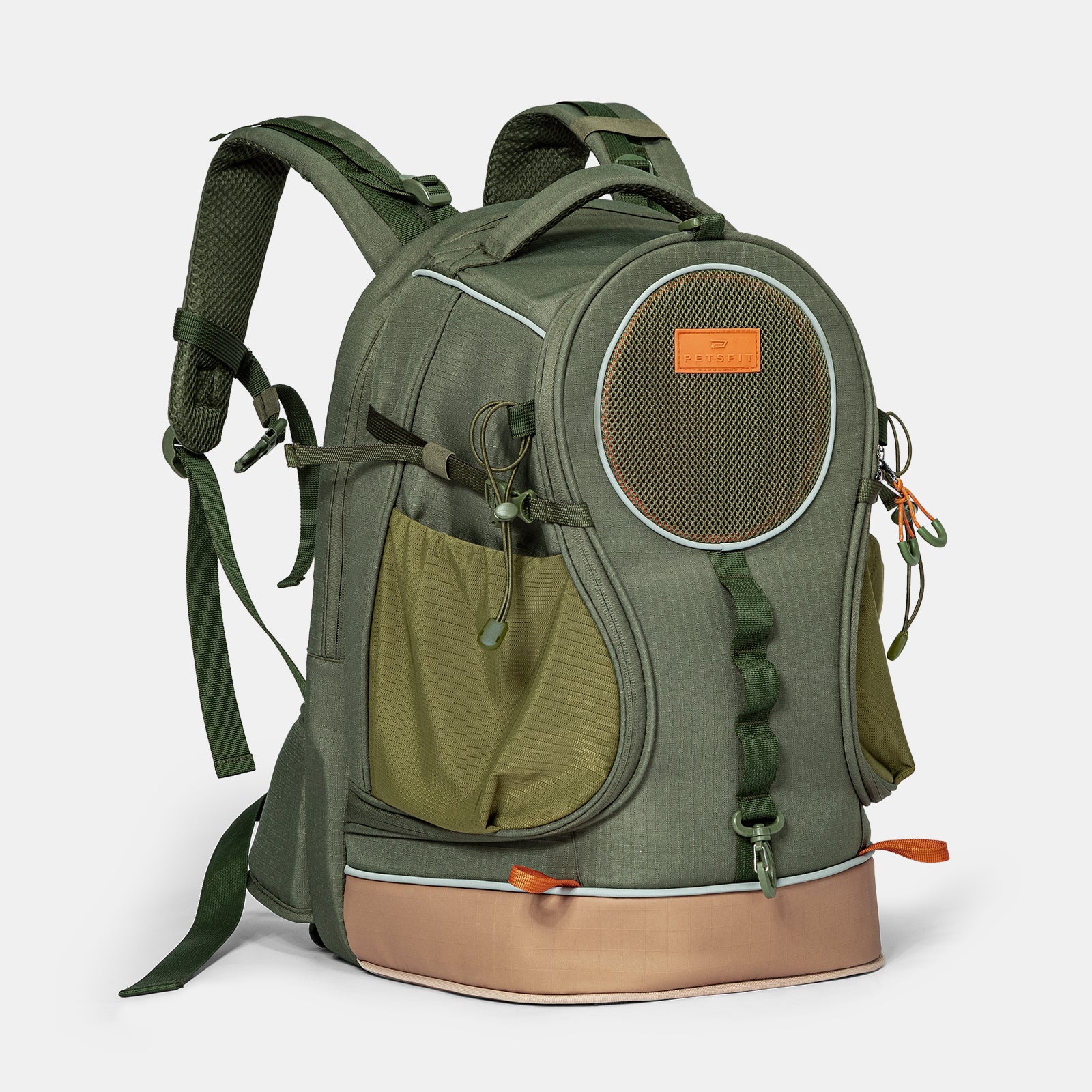 PETSFIT WILDPATH Hiking Pet Carrier Backpack – Waterproof Base for