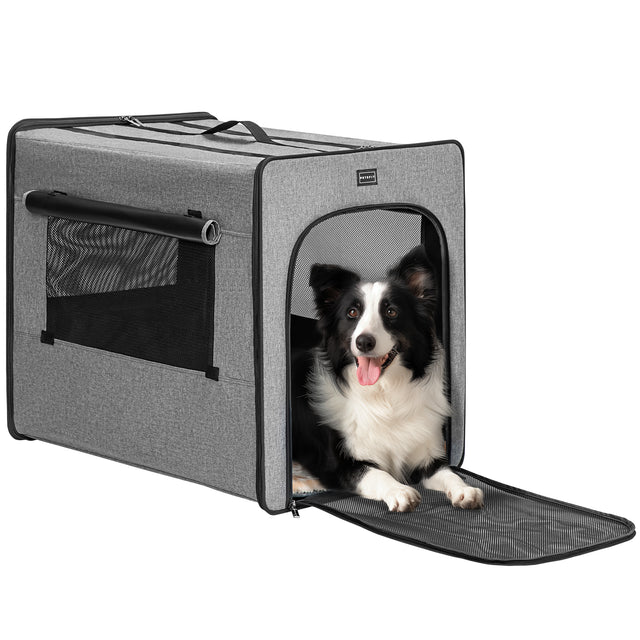 PETSFIT wire frame soft pet crate collapsible and portable