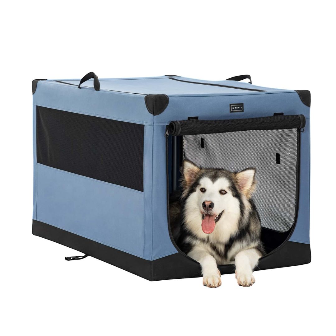 Image showcasing Collapsible Dog Crate – PETSFIT