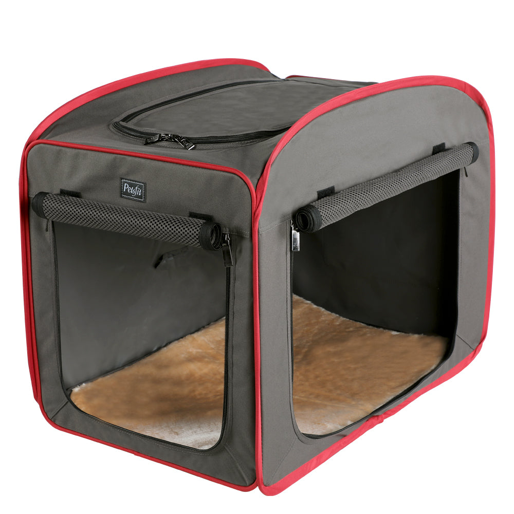Petsfit Portable Soft Collapsible Dog Crate Travel Soft Kennel Travel –  PETSFIT STORE