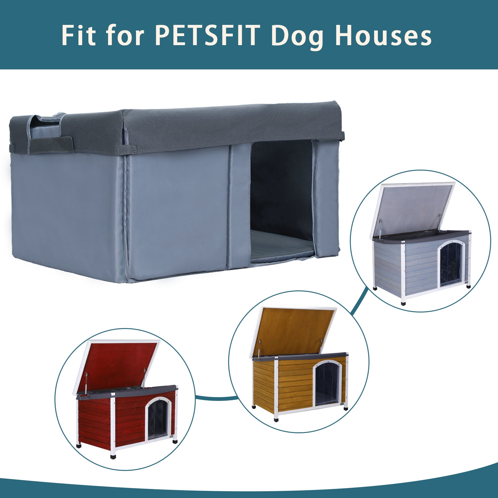 Petsfit Best Insulation Kit Cabin Kennel Kit for Dog Houses Indoor –  PETSFIT STORE